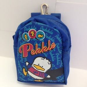 1996 Vintage Rare Pekkle Sanrio Mini Backpack